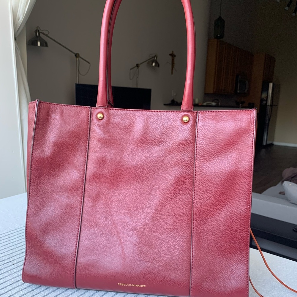 Rebecca Minkoff Burgundy Red Leather Purse - Picture 3 of 15